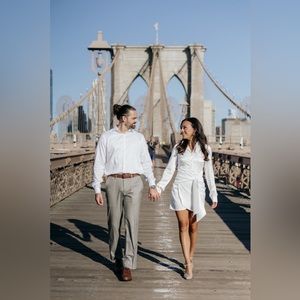 OW Collection Eden Shirt Dress, Size Medium